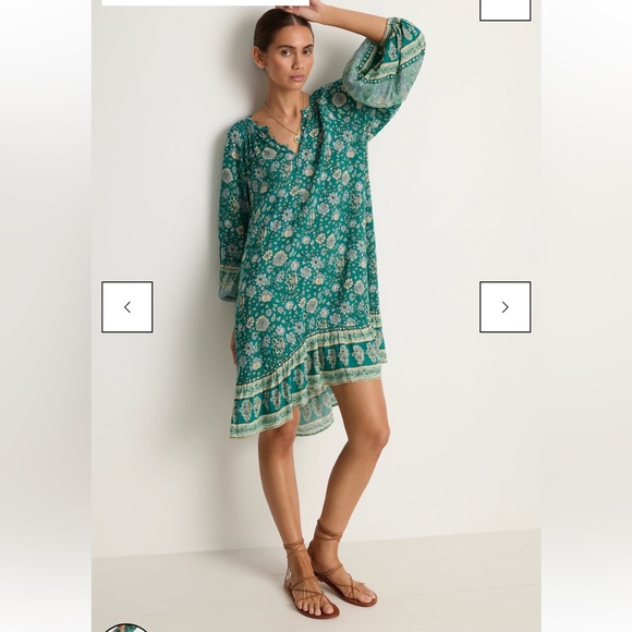 Spell ELYSIAN TUNIC DRESS - JADE - Picture 2 of 10